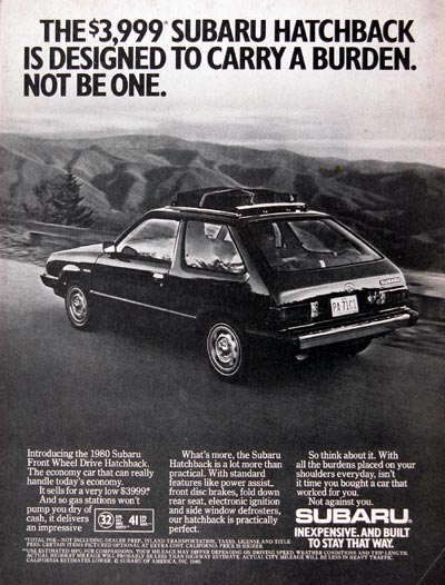 1980 Subaru Hatchback #024014