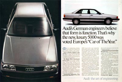 1983 Audi 5000S Sedan #006041