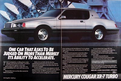1984 Mercury Cougar XR-7 Turbo #024034