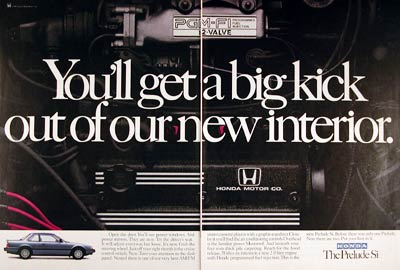 1985 Honda Prelude Si #005737