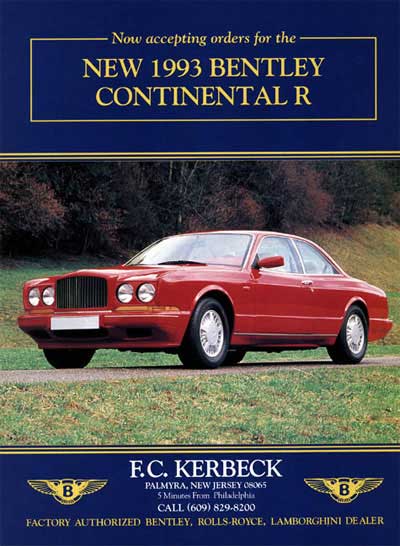 1993 Bentley Continental R 