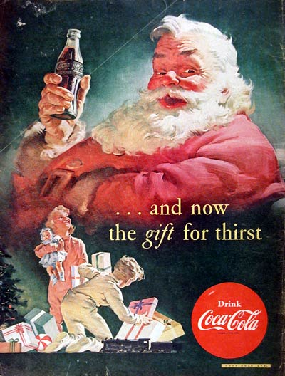 1951 Coca Cola Santa #002548