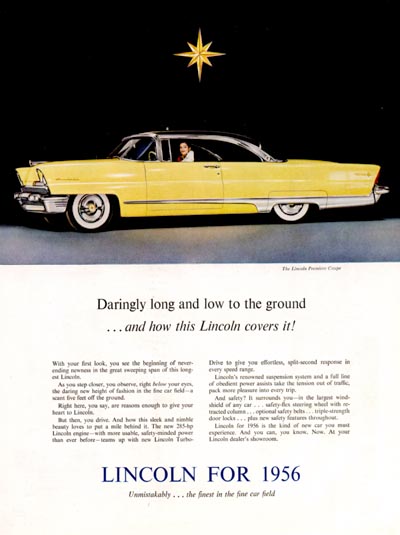 1956 Lincoln Premiere #000713