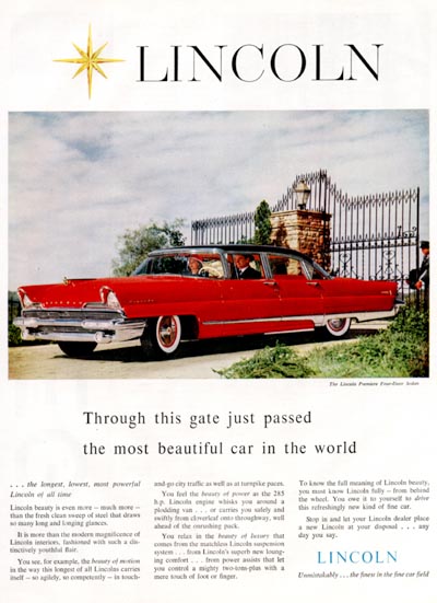 1956 Lincoln Premiere #000734