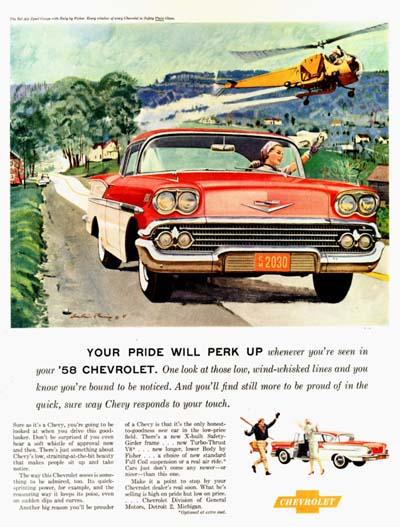 1958 Chevrolet Bel Air #000794