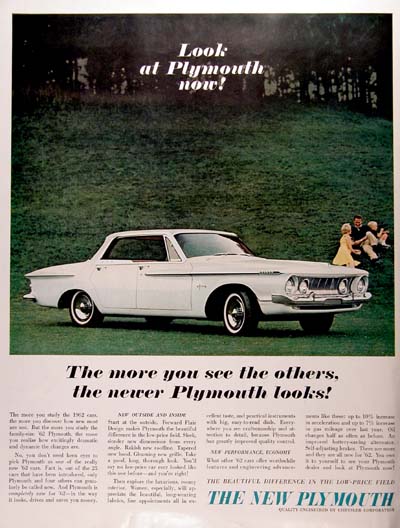 1962 Plymouth Sedan #000924