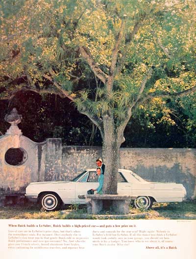 1964 Buick LeSabre Vintage Ad #011571