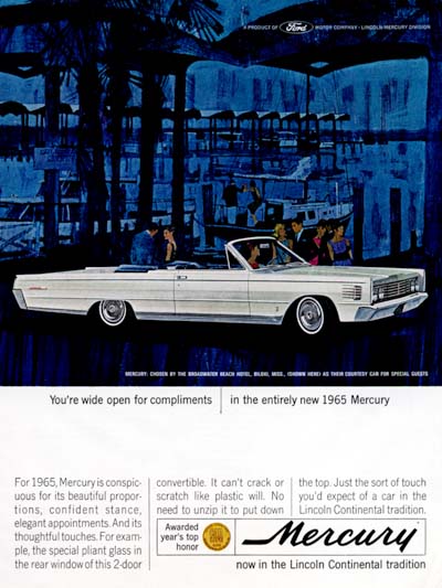 1965 Mercury Convertible #001081