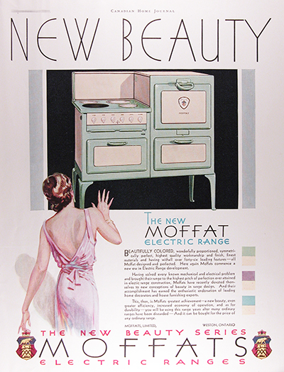 1931 Moffat Ranges Vintage CDN Ad #025820