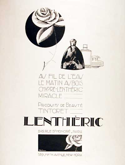1925 Lentheric Perfume #002803
