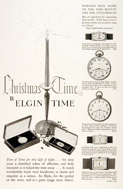 1927 Elgin Watches #003243