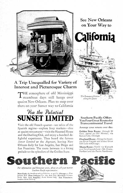 1927 Southern Pacific Railroad #003252