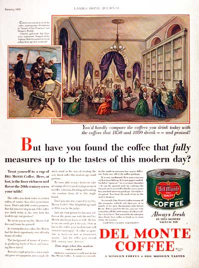 1931 Del Monte Coffee #002351