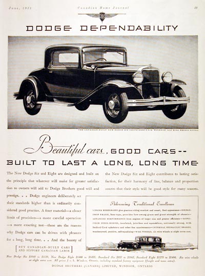 1931 Dodge Six Coupe #008128