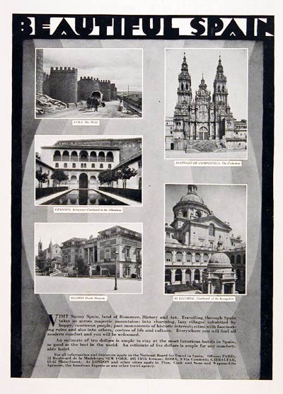 1931 Spain Tourism #007800