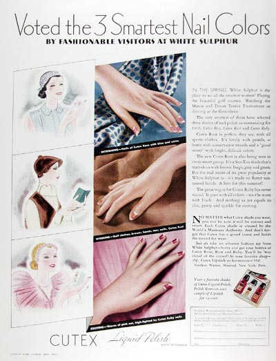 1936 Cutex Nail Polish #023794