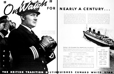 1937 Cunard Cruise Lines #003440