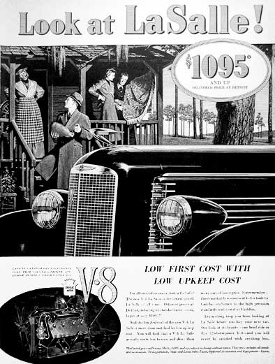 1937 LaSalle V8 #003944