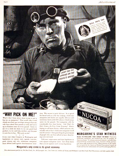 1937 Nucoa Margarine #003320