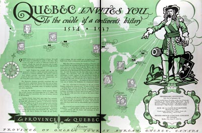 1937 Quebec Tourism #017282