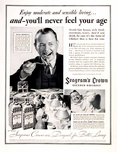 1937 Seagram's Crown Whiskey #003934