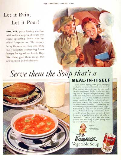 1938 Campbell's Soup #002727