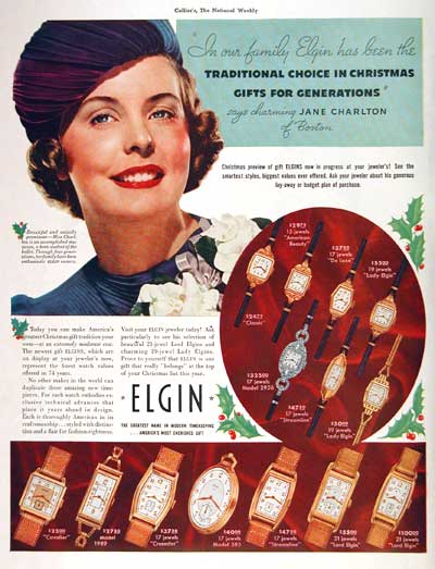 1938 Elgin Watch #002731
