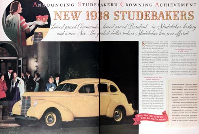 1938 Studebaker President Sedan #024281