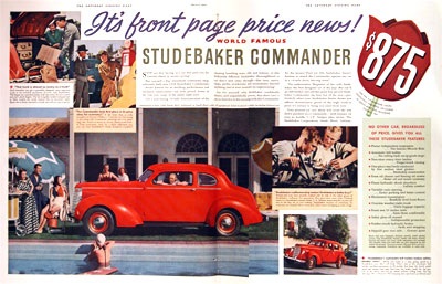 1938 Studebaker Commander #002746
