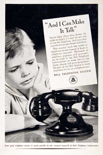 1939 Bell Telephone #003538