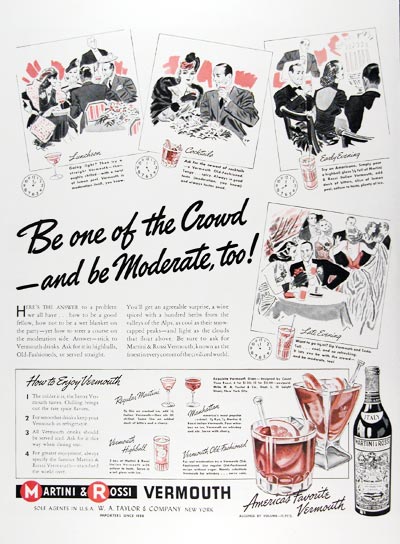 1939 Martini & Rossi Vermouth #024342