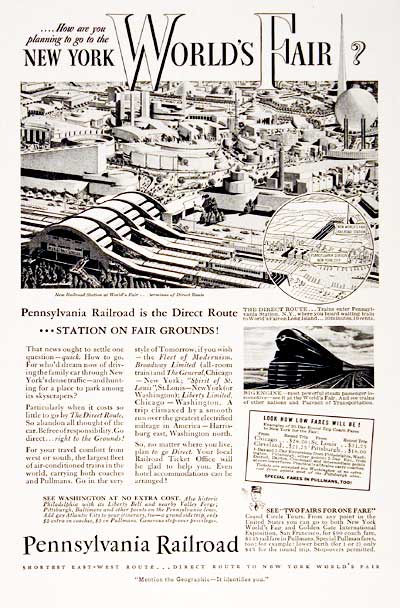 1939 Pennsylvania Railroad #003554