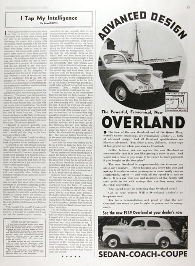 1939 Overland Sedan #017366
