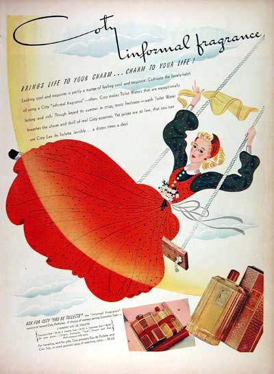 1940 Coty Perfume #002655