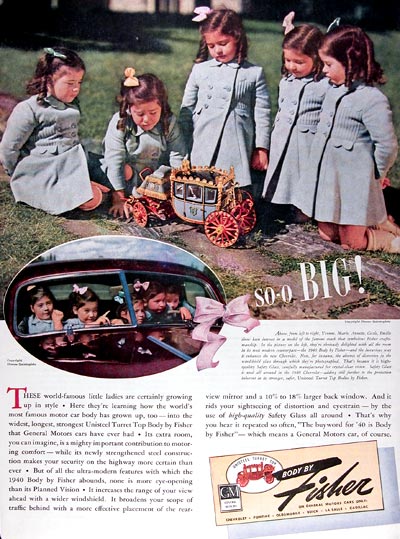 1940 Fisher Body - Dionne Quintuplets #023808