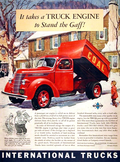 1940 International Coal Truck #006576