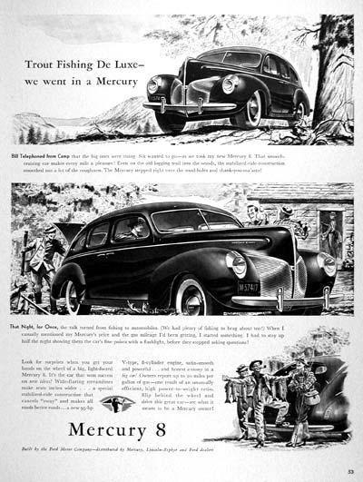 1940 Mercury 8 Sedan #006647