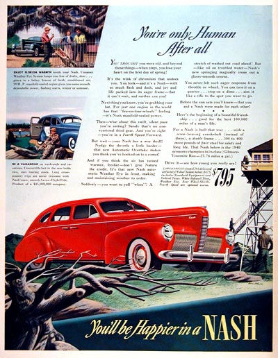 1940 Nash Sedan #006616