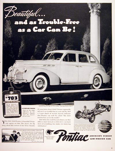 1940 Pontiac Touring Sedan #006713