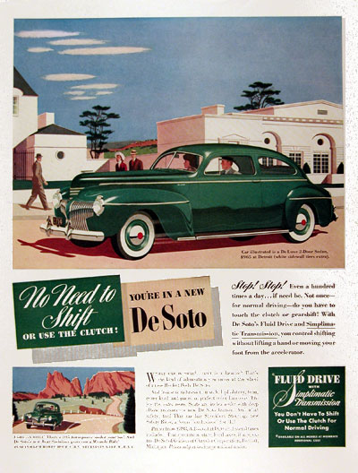 1941 DeSoto Deluxe 2-Door #008882