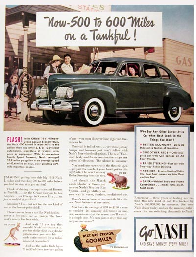 1941 Nash 600 Sedan #008869