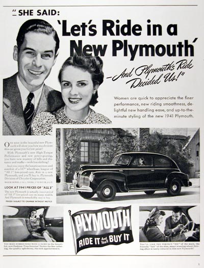 1941 Plymouth 2-Door Sedan #008870