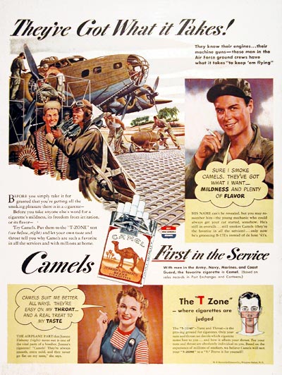 1943 Camel Cigarettes #006918