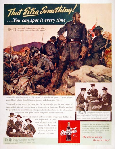 1943 Coca Cola at War #007116