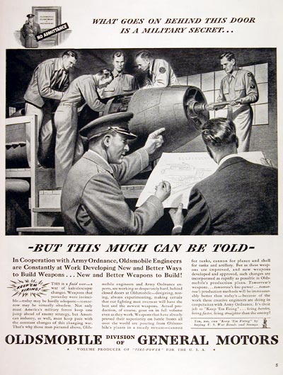 1943 Oldsmobile War Effort #007298