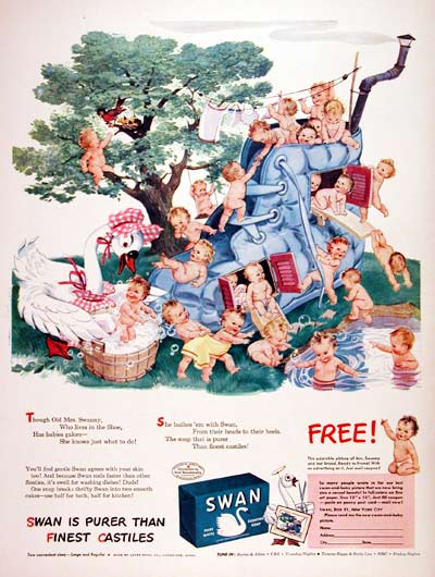 1943 Swan Soap #007043
