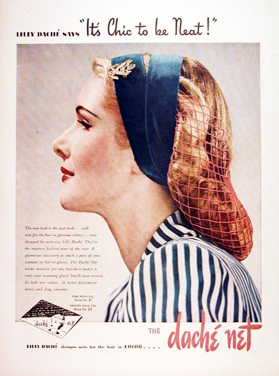 1944 Lilly Dasche Hair Nets #007401