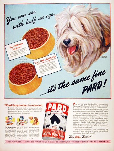 1944 Pard Dog Food #007404