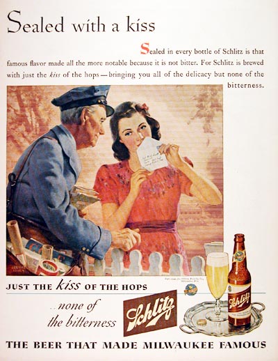 1944 Schlitz Beer #007422