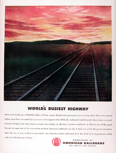 1945 American Railroads Association #024377